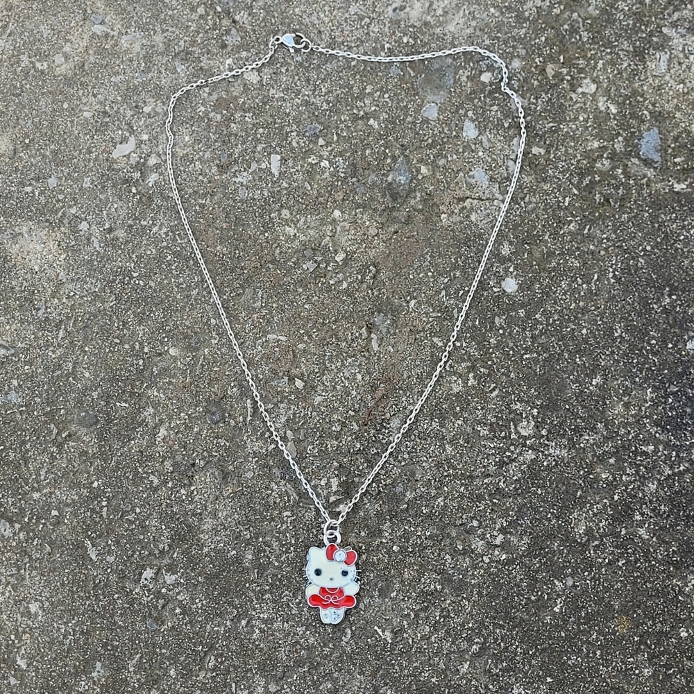 Hello Kitty Silver Necklace - Picture 3 of 3